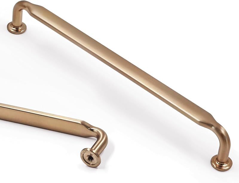 10 Manijas Cocina 7.5" Color Bronce Champán