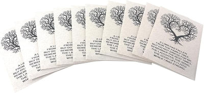 Semillas árbol vida crema 3.25x4.5pulg pack 20