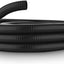 Manguera PVC negro 0.75pulg 100ft