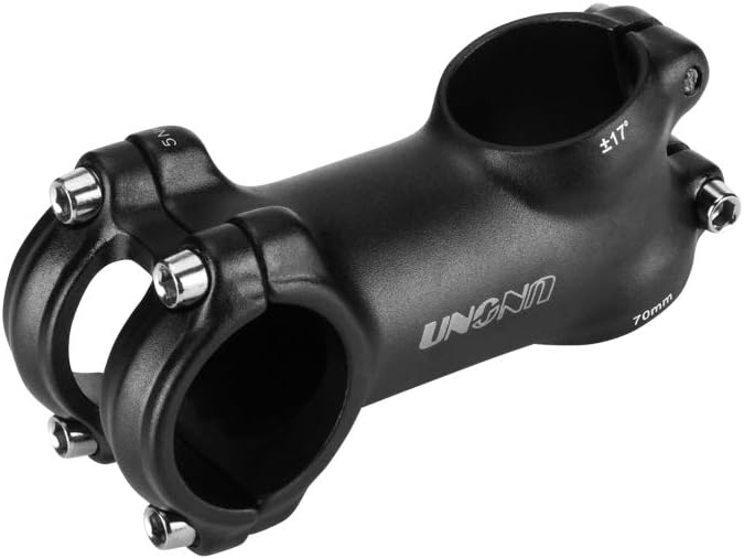 Vástago manillar MTB 2.756pulg 17 grados negro