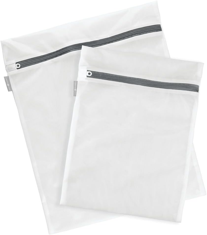 Bolsas malla lavandería con cremallera set 2 1 mediana