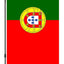 Bandera Portugal 12x18pulg doble cara jardín resistente