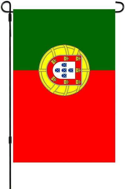 Bandera Portugal 12x18pulg doble cara jardín resistente