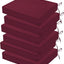 6 Pzas Cojines Silla Exterior 18.5x16pulg Rojo