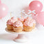100 lazos blancos de bambú para aperitivos, bebidas, postres y decoración