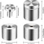 Tornillos separación letreros acrílicos soportes 1x1pulg