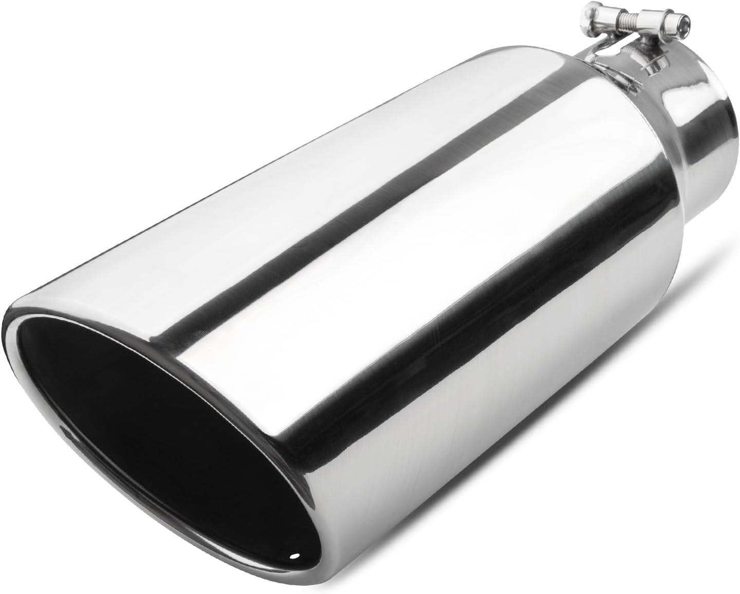 Tubo escape acero inox 4x6" 15" atornillado