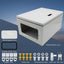 Caja conexiones eléctricas exterior 16x12x8pulg metal