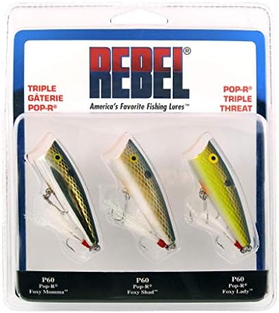 Señuelo de pesca Pop-R Topwater Popper