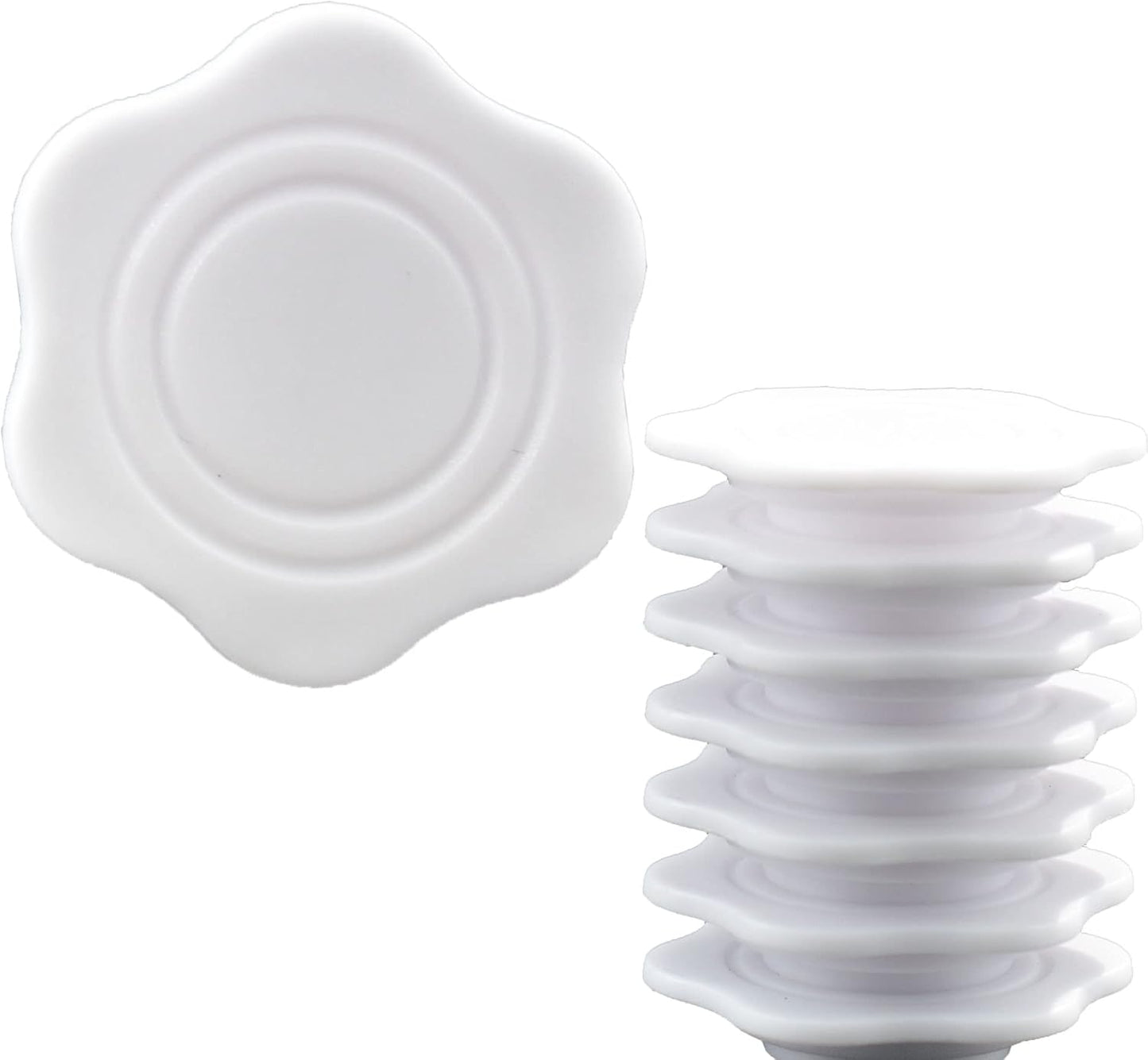 Cubierta espaciadora para Aerogarden blanco 10uds