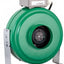 Ventilador 4" 165 CFM color verde