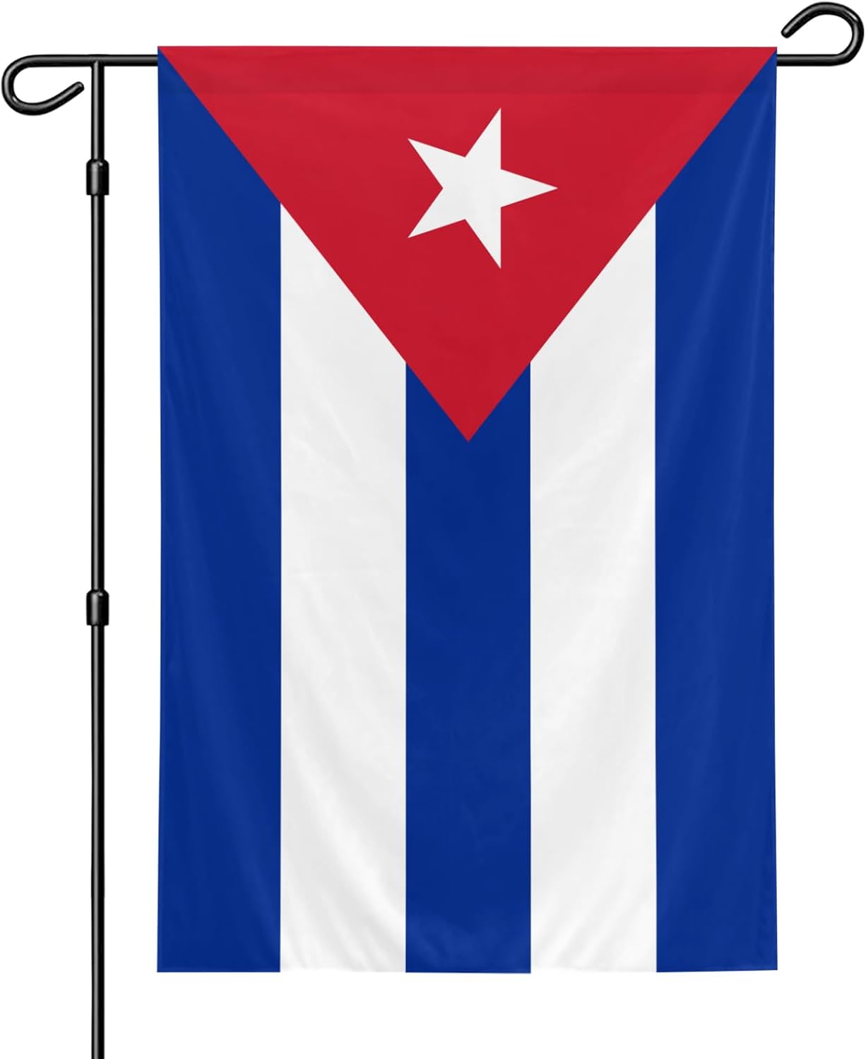 Bandera jardín Cuba 12x18pulg doble cara decoración fiestas