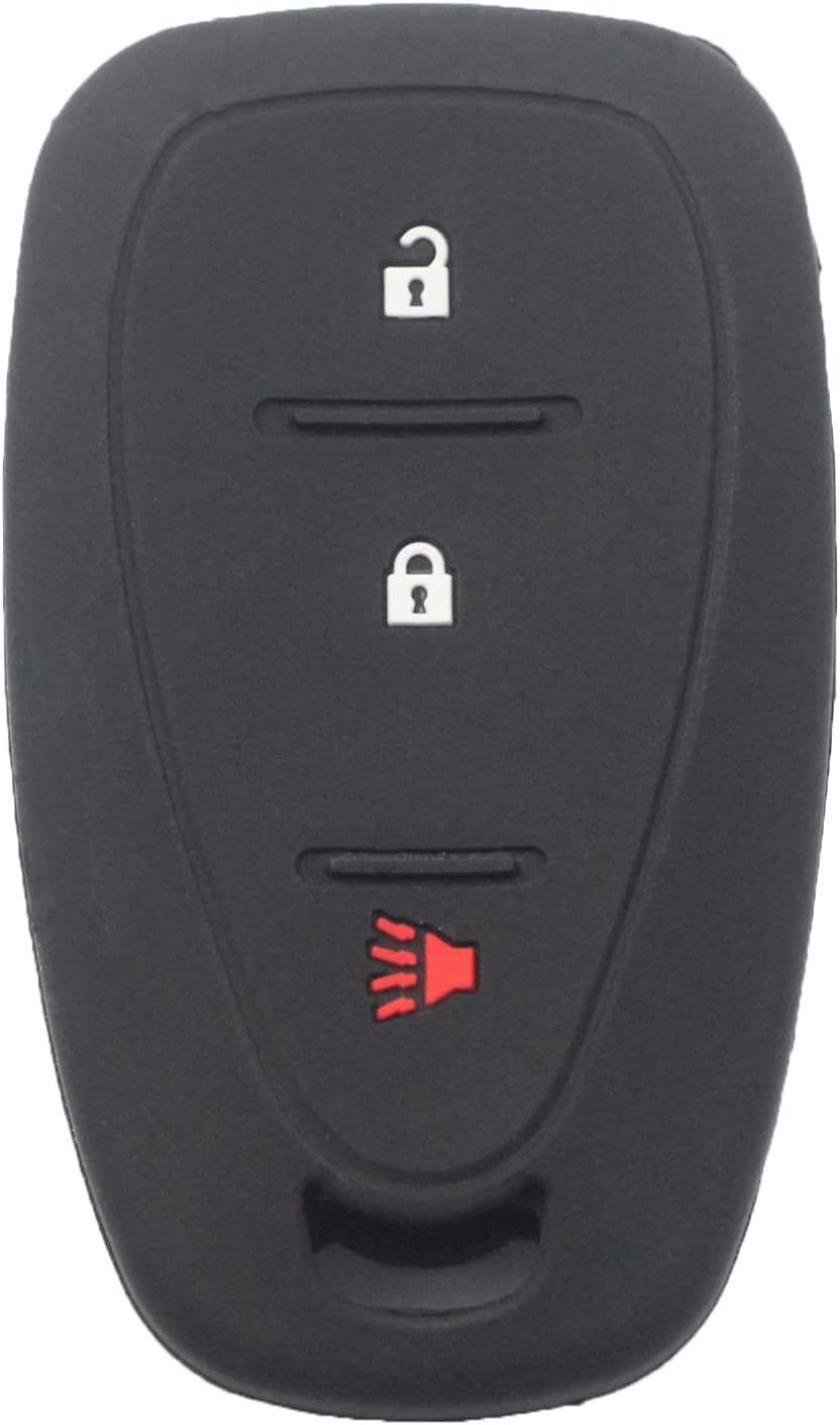 2 Fundas Silicona Llavero Inteligente Comp Chevrolet 21-22