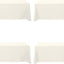 Manteles mesa rectangular 90x156pulg tela lino pack 4