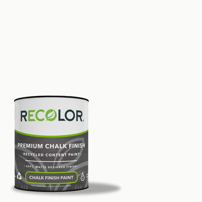 Pintura látex reciclada acabado mate 1qt tiza
