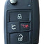 Funda TPU 360 compat VW Jetta Tiguan GTI sin llave negro