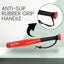 Bate neumáticos aluminio 18" agarre antiderrap rojo