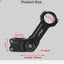 Vástago bicicleta ajustable 31.8-5.118" 0-60 grados MTB