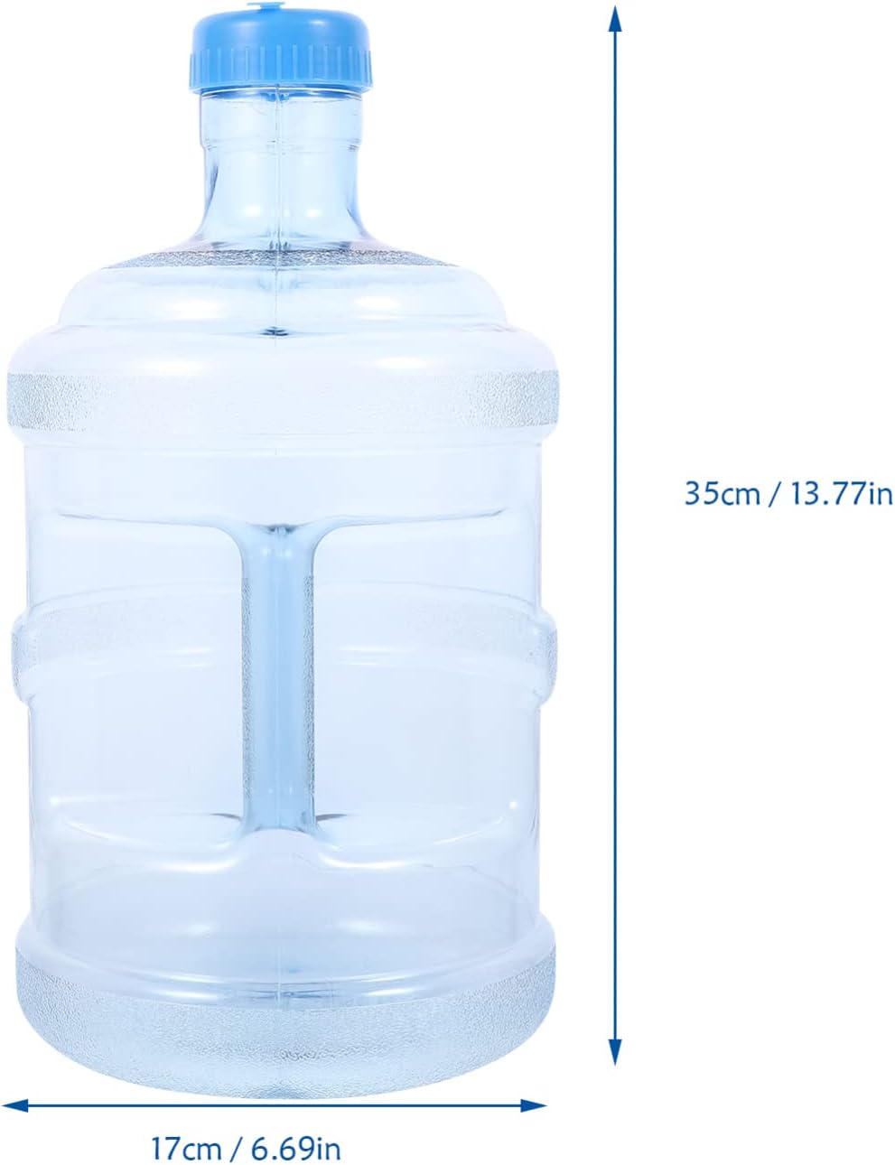 Botella portátil 5l con mango reutiliz. para coche