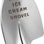 Cuchara de helado acero inox gravada para papá