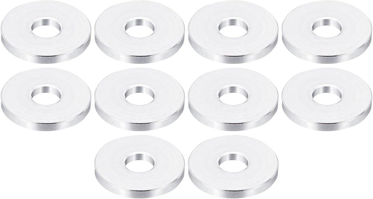 Espaciador aluminio M5 10 Uds 0.205x0.630pulg