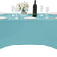 Mantel elastano ajustable para mesa 6-8ft eventos aguamarina