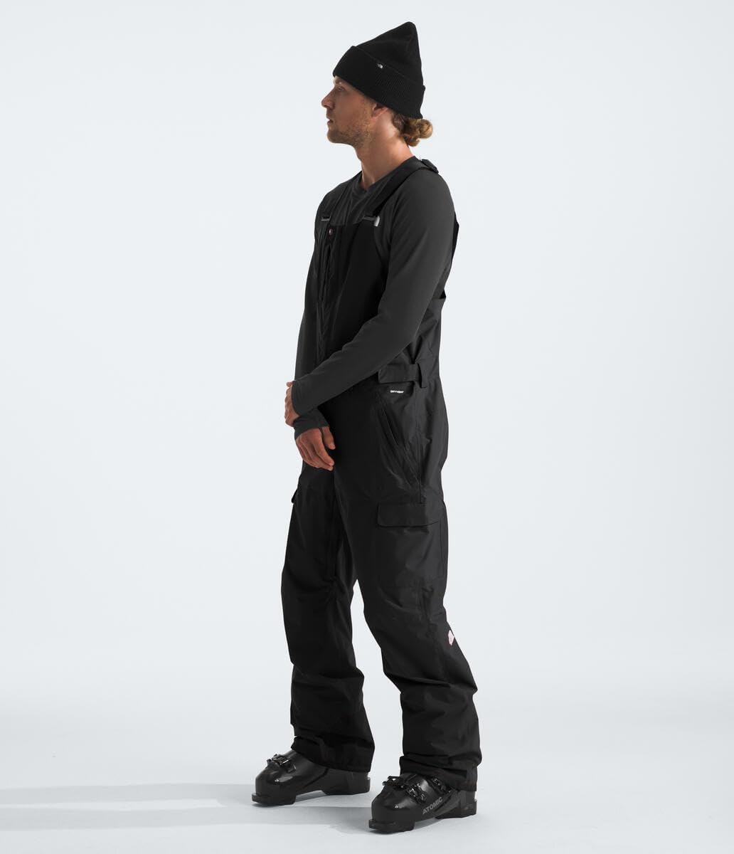 Babero esquí hombre impermeable con polaina y forro malla
