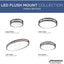 Lámpara LED Oval CTC 4.38x32.50x18.00 Bronce Urbano