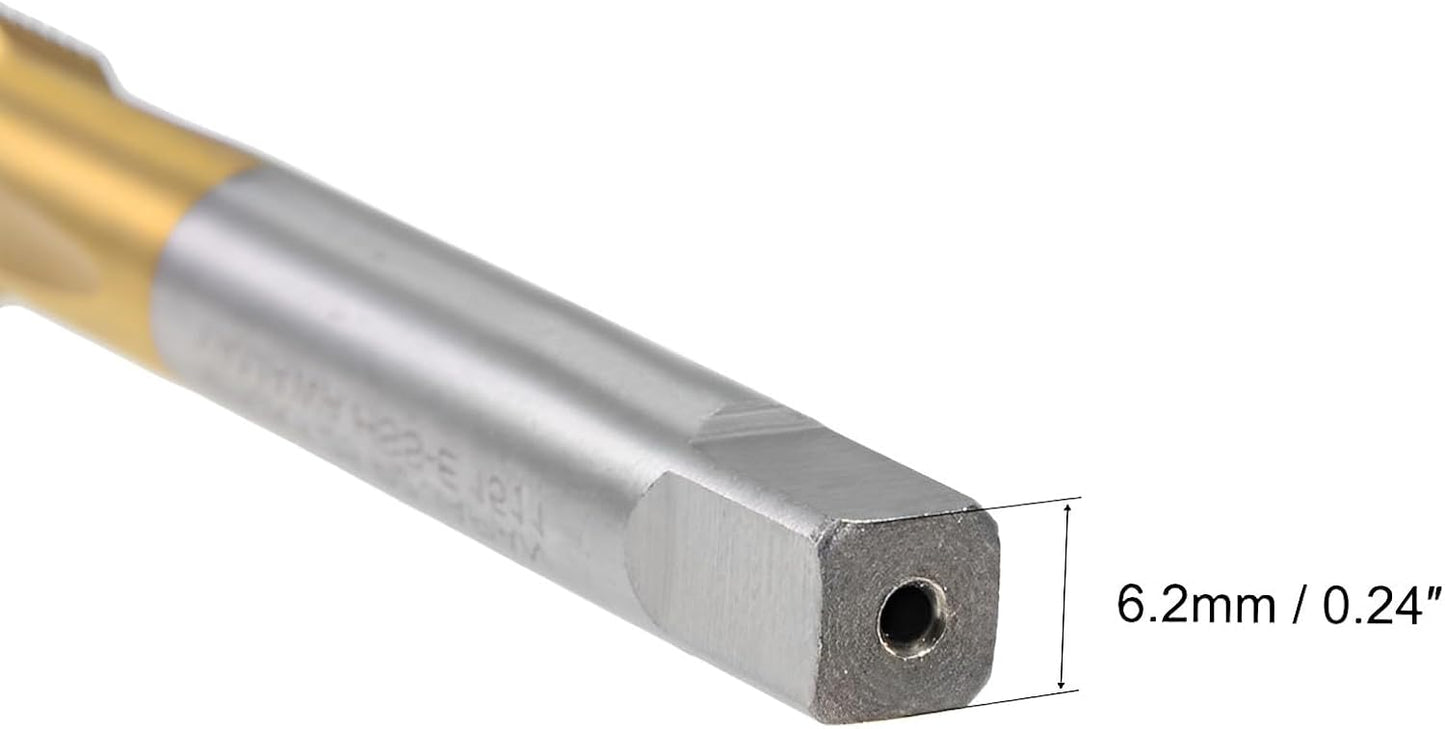Broca HSS M10 x 0.039" H2 3 flautas revestimiento titanio