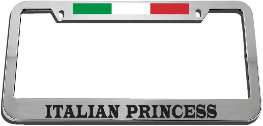 Soporte placa matrícula italiana