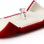 Caja terciopelo rojo para anillo compromiso boda