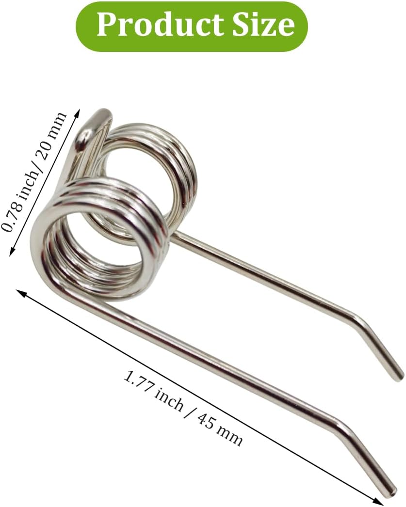 36 Pzas púas repuesto Greenworks 10Amp 14" acero inox