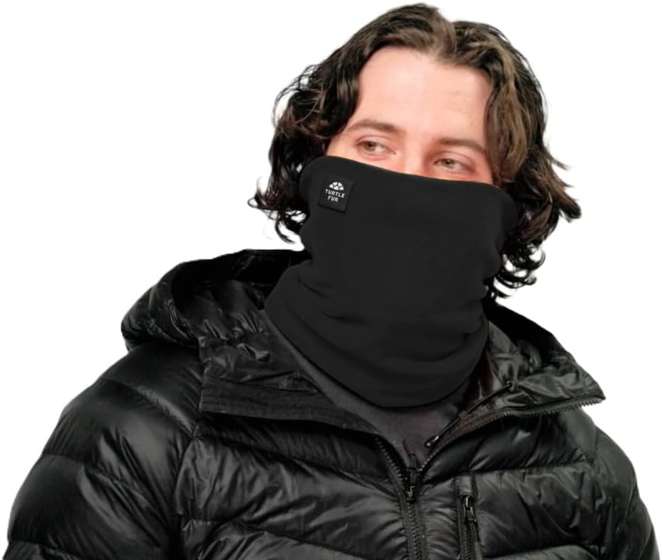 Calentador cuello doble capa elástico forro polar