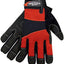 Guantes trabajo elastano ajustable talla M color ladrillo