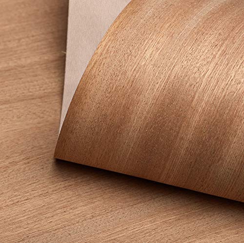 Hoja chapa caoba 24x48" grado A sin pegamento