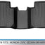 Alfombrillas ajustables para Honda Civic 16-21