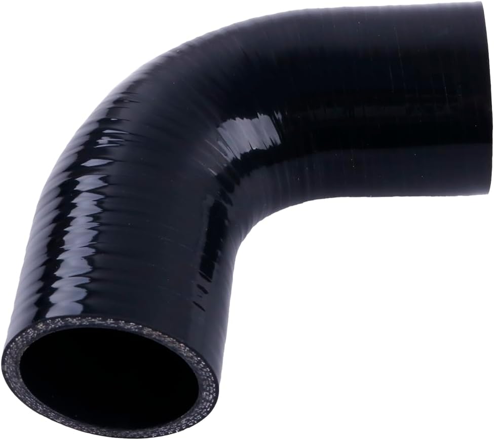 Acoplador codo silicona manguera 2.25" 4 capas