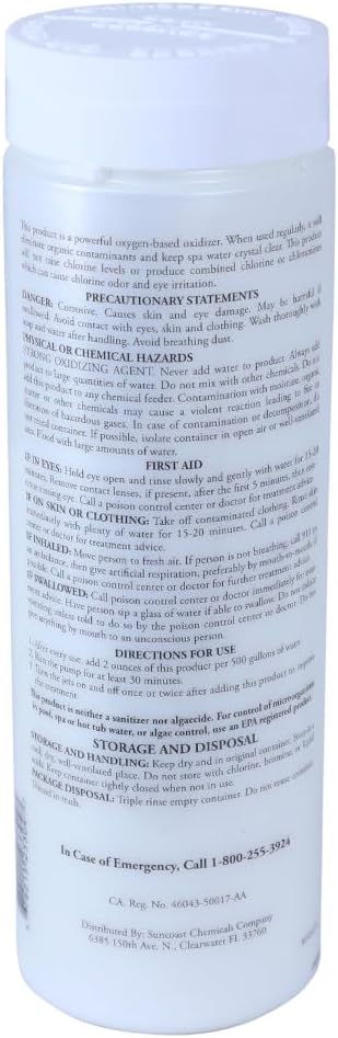 Shock Premium Re-Energize para Bañera Hidromasaje 2lb