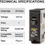 Kit disyuntor Square D Homeline 30A 120V un solo polo