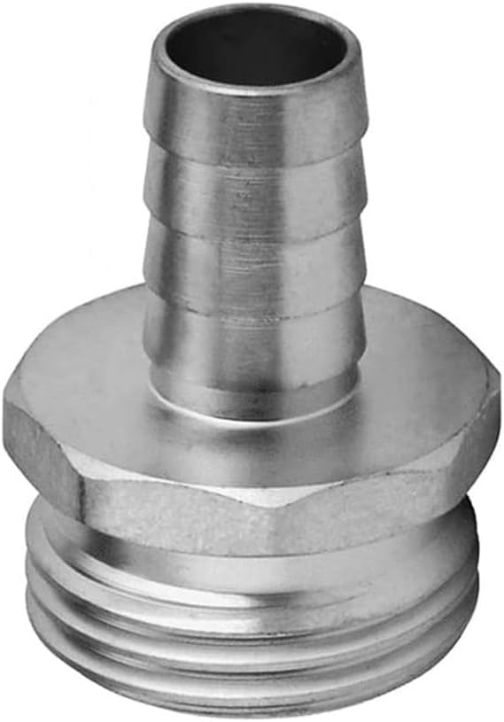 Manguera jardín 1/2x3/4 pulg GHT conector agua