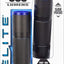 Linterna LED 500 lúmenes 2unid color negro
