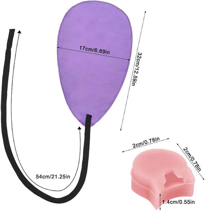Set 6 accesorios clarinete 5 cojines silicona 1 paño limpieza
