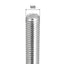 Varilla roscada M8 304 acero inox 9.843pulg paquete 8
