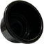 Portavasos plástico negro para barco coche 8 Uds