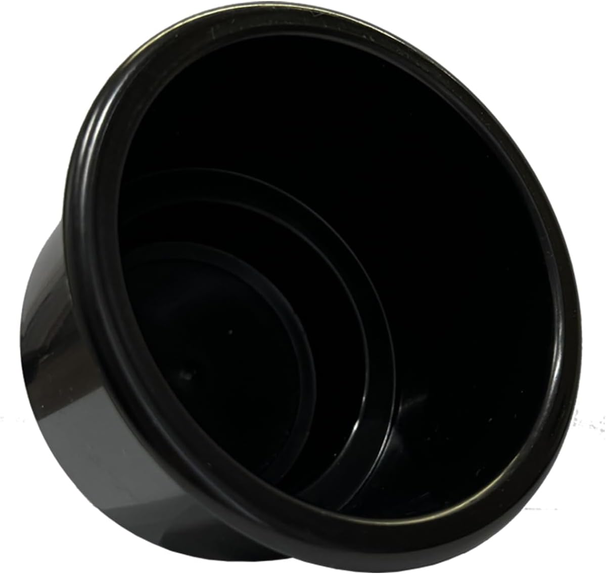 Portavasos plástico negro para barco coche 8 Uds