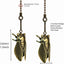 Juego 4 cadenas ventilador 12pulg dije cigarras vintage