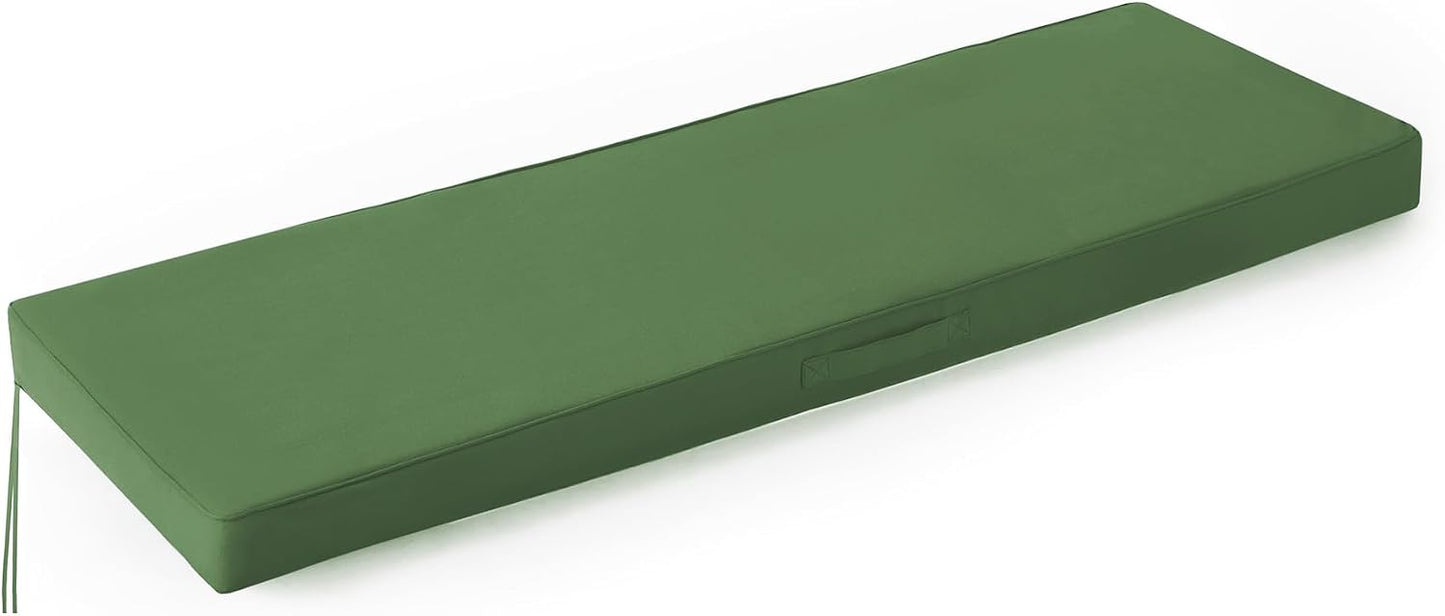 Cojines banco exterior 48x18pulg impermeables