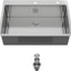 Fregadero cocina empotrable 33x22pulg acero inox