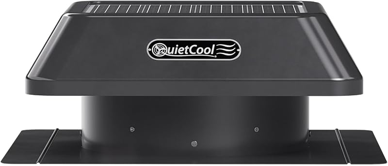 Ventilador solar para ático 25W con inversor CA/CC