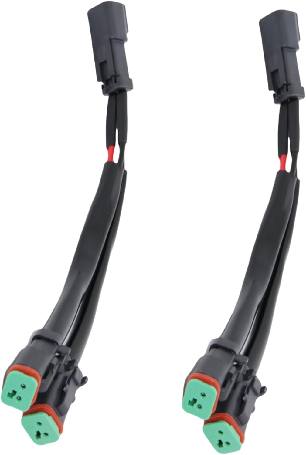 Adaptador conector DT dual para luces antiniebla y techo